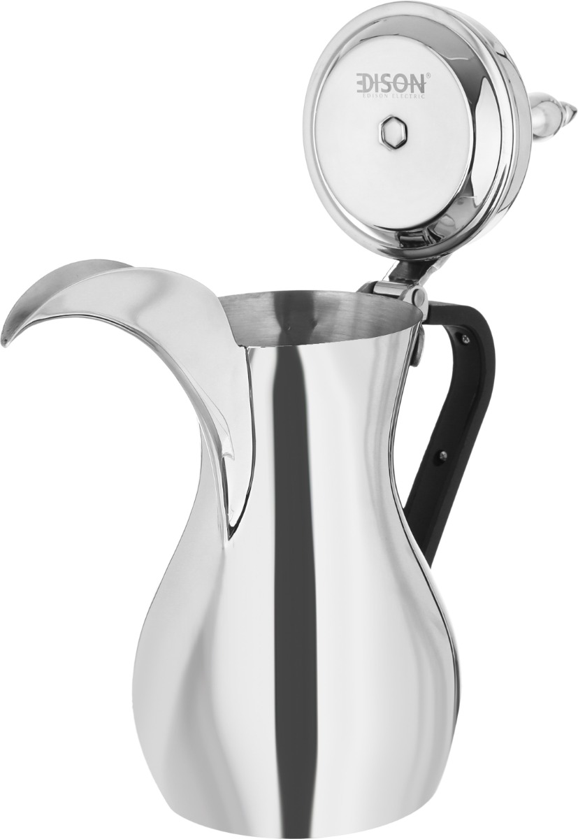 Edison 5575/ED48 Electric Coffee Pot, 0.85 Liters, 1200 Watts - Silver product image 3