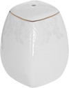 Dania Porcelain Dinner Set, 77 Pieces, Square, Gold-White Edges product image 3