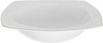 Dania Porcelain Dinner Set, 77 Pieces, Square, Gold-White Edges product image 18
