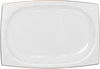 Dania Porcelain Dinner Set, 77 Pieces, Square, Gold-White Edges product image 12