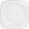 Dania Porcelain Dinner Set, 77 Pieces, Square, Gold-White Edges product image 13