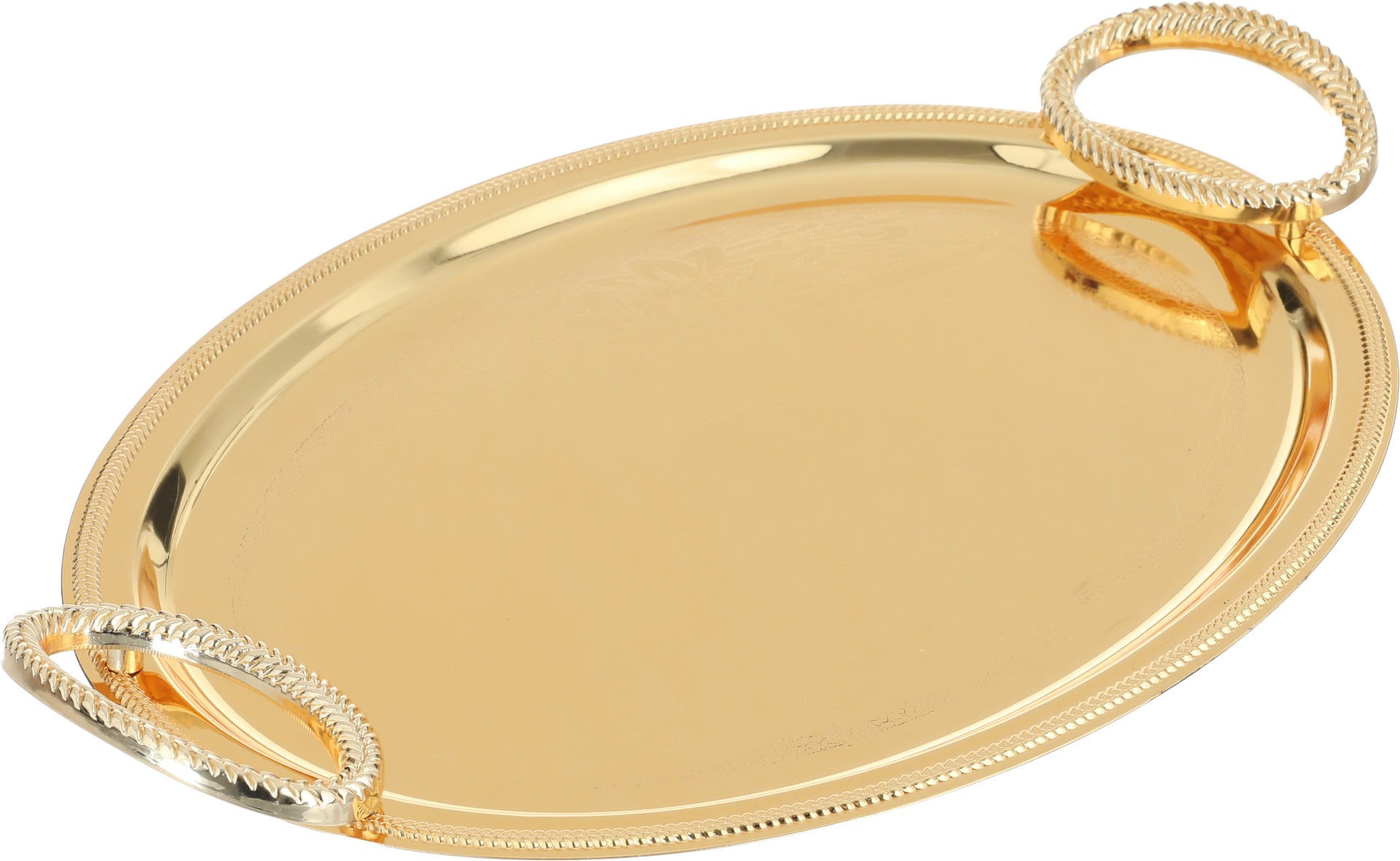 طقم صواني استيل السيف غاليري، 3 قطع - ذهبي product image 3