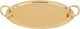 Al Saif Gallery Steel Trays Set, 3 Pieces - Gold product image 2