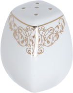 طقم سفرة بورسلان دانيا، 77 قطعة - ابيض ذهبي product image 4