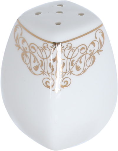 طقم سفرة بورسلان دانيا، 77 قطعة - ابيض ذهبي product image 4