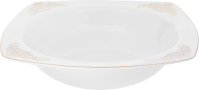 طقم سفرة بورسلان دانيا، 77 قطعة - ابيض ذهبي product image 16