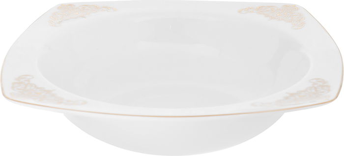 طقم سفرة بورسلان دانيا، 77 قطعة - ابيض ذهبي product image 16