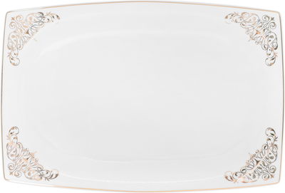 طقم سفرة بورسلان دانيا، 77 قطعة - ابيض ذهبي product image 9