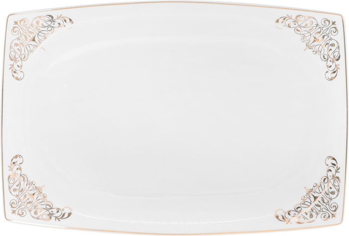 طقم سفرة بورسلان دانيا، 77 قطعة - ابيض ذهبي product image 9