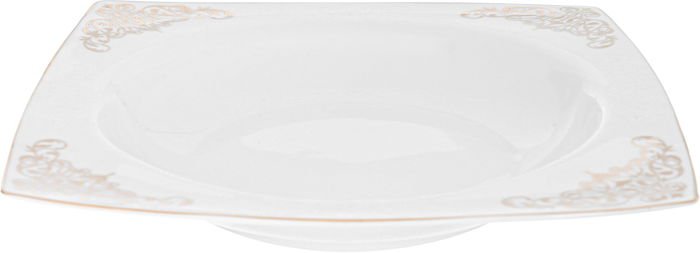 طقم سفرة بورسلان دانيا، 77 قطعة - ابيض ذهبي product image 13