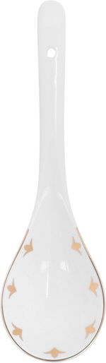 طقم سفرة بورسلان دانيا، 77 قطعة - ابيض ذهبي product image 15