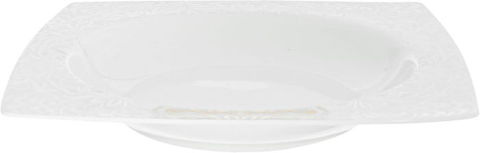 طقم سفرة بورسلان دانيا، 77 قطعة - ابيض ذهبي product image 10