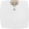 طقم سفرة بورسلان دانيا، 77 قطعة - ابيض ذهبي product image 16