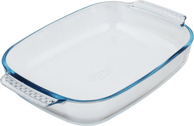 طقم صواني فرن زجاج بايريكس، قطعتين - شفاف product image 5