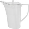 طقم سفرة بورسلان دانيا، 77 قطعة - ابيض فضي product image 11