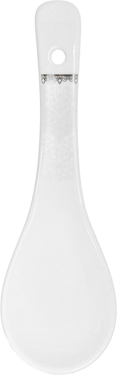 طقم سفرة بورسلان دانيا، 77 قطعة - ابيض فضي product image 12