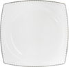 طقم سفرة بورسلان دانيا، 77 قطعة - ابيض فضي product image 14