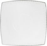 طقم سفرة بورسلان دانيا، 77 قطعة - ابيض فضي product image 15