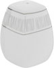 طقم سفرة بورسلان دانية، 77 قطعة، مربع، نقش فضي - أبيض product image 4