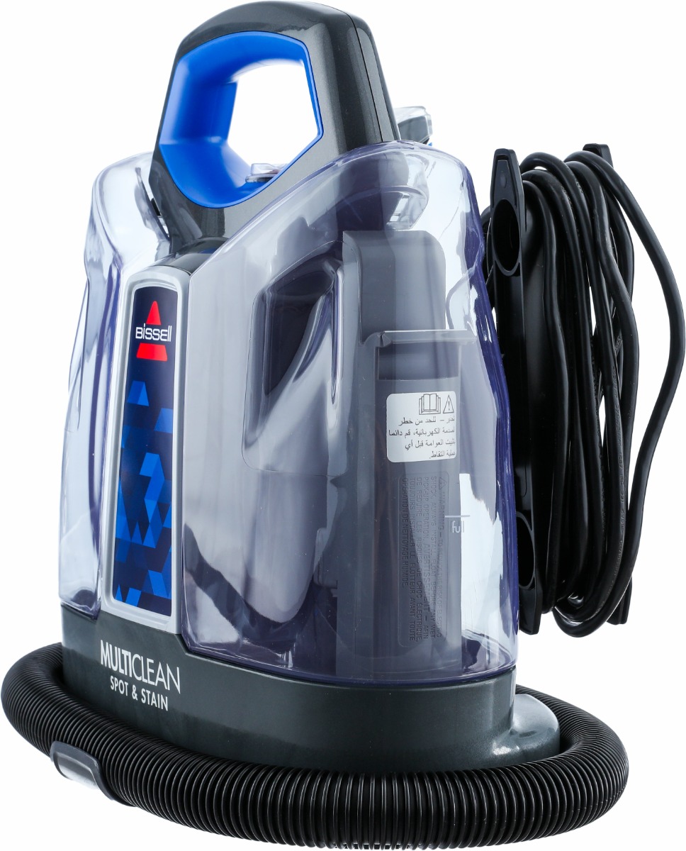 مكنسة كهربائية محمولة بيسيل ملتي كلين، 330 واط، 1.1 لتر، 47202 - اسود شفاف product image 2