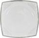 طقم سفرة بورسلان دانيا، 77 قطعة - ابيض فضي product image 16
