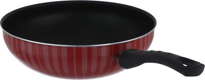 مقلاه تيفلون بغطاء زجاج السيف بلص، 28 سم، - احمر product image 4