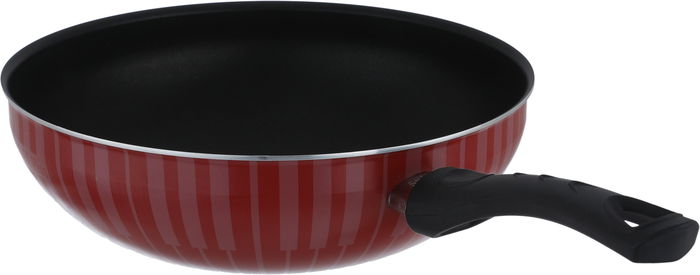 مقلاه تيفلون بغطاء زجاج السيف بلص، 28 سم، - احمر product image 4