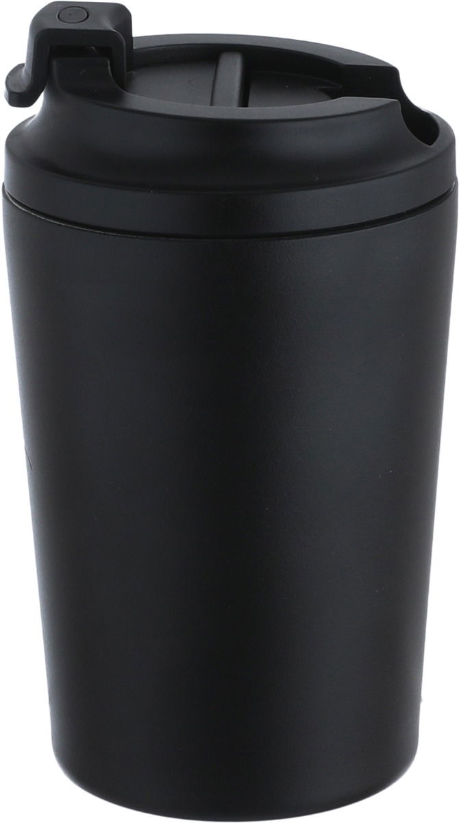 AL Saif Gallery OZ8 Stainless Steel Vacuum Insulated Mug, 270 ml - Black product image 2
