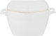 Dania Porcelain Dinner Set, 77 Pieces - White Gold product image 2