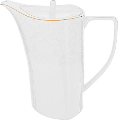 طقم سفرة بورسلان دانيا، 77 قطعة - ابيض ذهبي product image 6