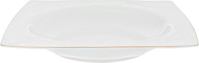طقم سفرة بورسلان دانيا، 77 قطعة - ابيض ذهبي product image 5