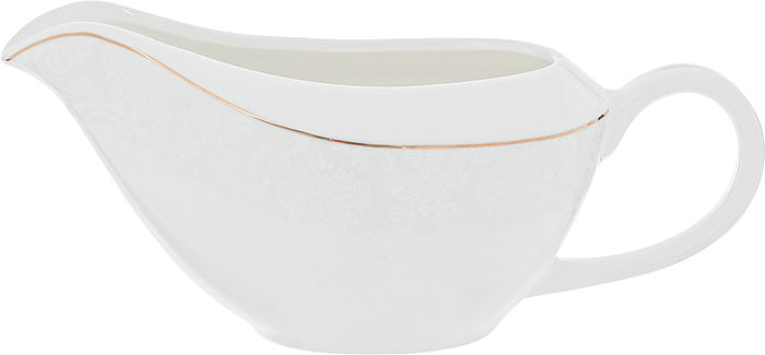 طقم سفرة بورسلان دانيا، 77 قطعة - ابيض ذهبي product image 14