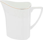 طقم سفرة بورسلان دانيا، 77 قطعة - ابيض ذهبي product image 7