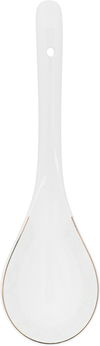 طقم سفرة بورسلان دانيا، 77 قطعة - ابيض ذهبي product image 10