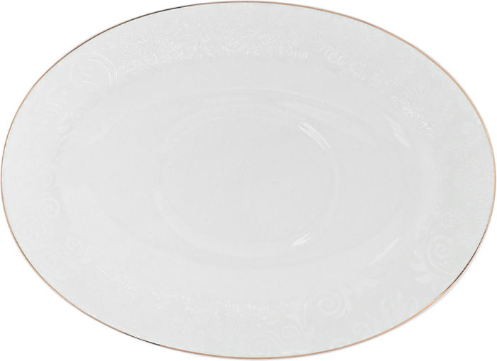 طقم سفرة بورسلان دانيا، 77 قطعة - ابيض ذهبي product image 16