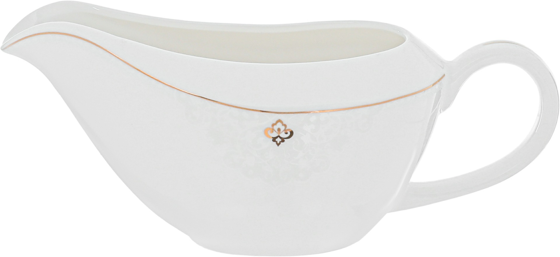 طقم سفرة بورسلان دانيا، 77 قطعة - ابيض ذهبي product image 2