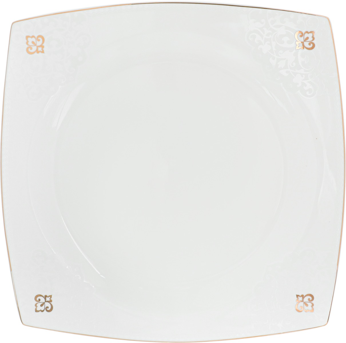 طقم سفرة بورسلان دانيا، 77 قطعة - ابيض ذهبي product image 16