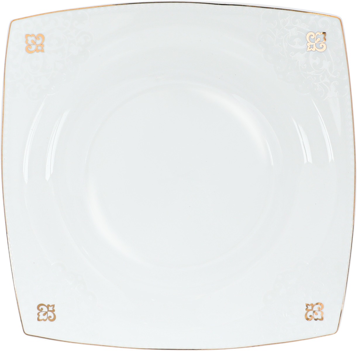 طقم سفرة بورسلان دانيا، 77 قطعة - ابيض ذهبي product image 18