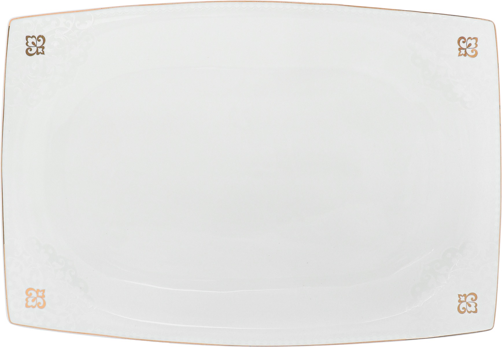 طقم سفرة بورسلان دانيا، 77 قطعة - ابيض ذهبي product image 20