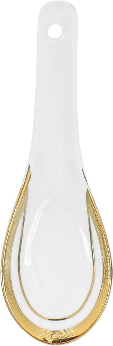Ridge Porcelain Dinner Set, 110 Pieces - White Gold product image 3