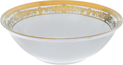 Ridge Porcelain Dinner Set, 110 Pieces - White Gold product image 8