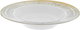 Ridge Porcelain Dinner Set, 110 Pieces - White Gold product image 9