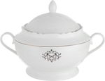 طقم سفرة بورسلان السيف غاليري، 65 قطعة، نقش كلاسيكي - ابيض product image 11