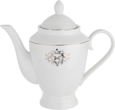 طقم سفرة بورسلان السيف غاليري، 65 قطعة، نقش كلاسيكي - ابيض product image 2