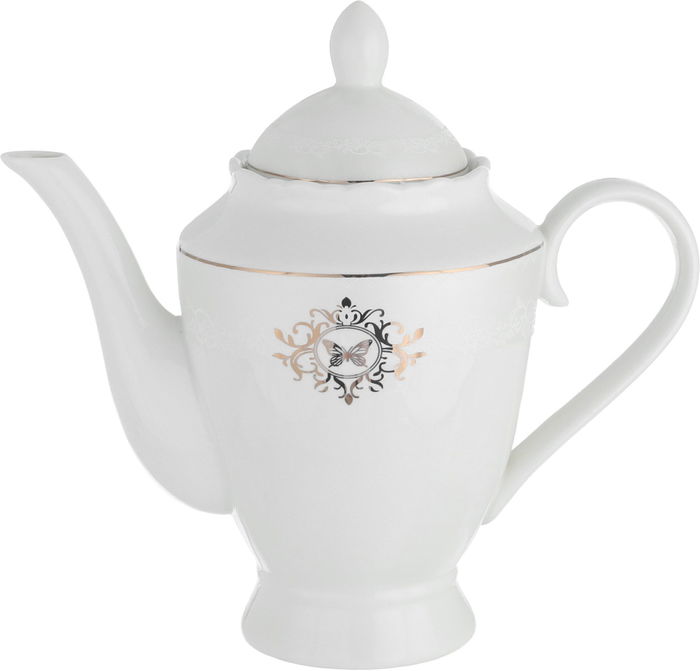 طقم سفرة بورسلان السيف غاليري، 65 قطعة، نقش كلاسيكي - ابيض product image 2