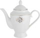 طقم سفرة بورسلان السيف غاليري، 65 قطعة، نقش كلاسيكي - ابيض product image 2