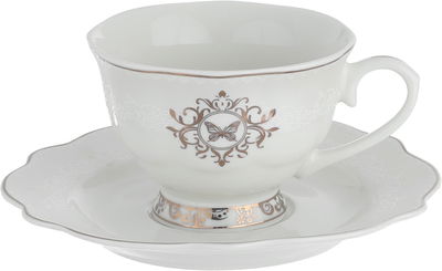 طقم سفرة بورسلان السيف غاليري، 65 قطعة، نقش كلاسيكي - ابيض product image 10