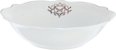 طقم سفرة بورسلان السيف غاليري، 65 قطعة، نقش كلاسيكي - ابيض product image 15