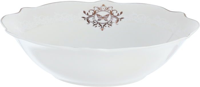 طقم سفرة بورسلان السيف غاليري، 65 قطعة، نقش كلاسيكي - ابيض product image 15