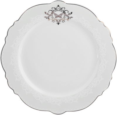 طقم سفرة بورسلان السيف غاليري، 65 قطعة، نقش كلاسيكي - ابيض product image 17